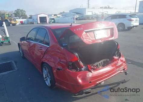 2014 Mercedes-Benz C 250 Sport из США, поврежденный, VIN WDDGF4HBXER315150